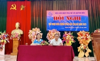 Quỳnh Đôi tổ chức Hội nghị đối thoại giữa Chính quyền với Hội Phụ nữ xã