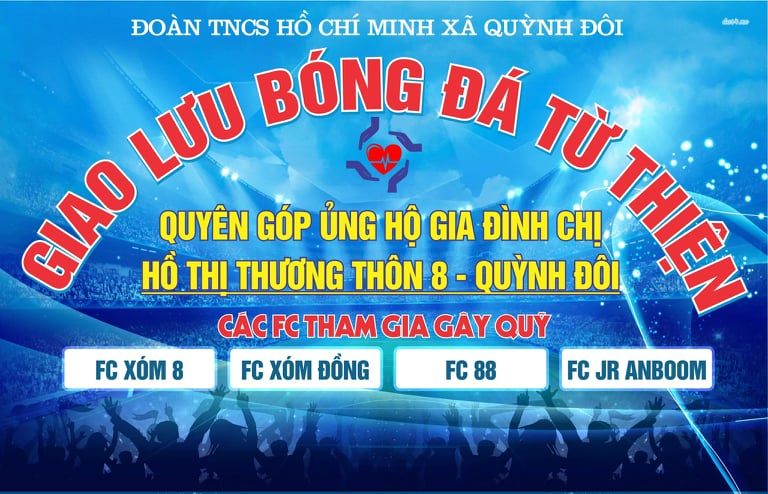 Thông báo tổ chức bóng đá ủng hộ chị Hồ Thị Thương