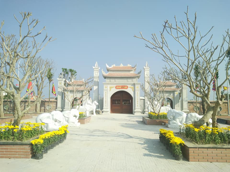 Lễ khánh thành khuôn viên nhà thờ Họ Hồ Đại Tộc tại xã Quỳnh Đôi